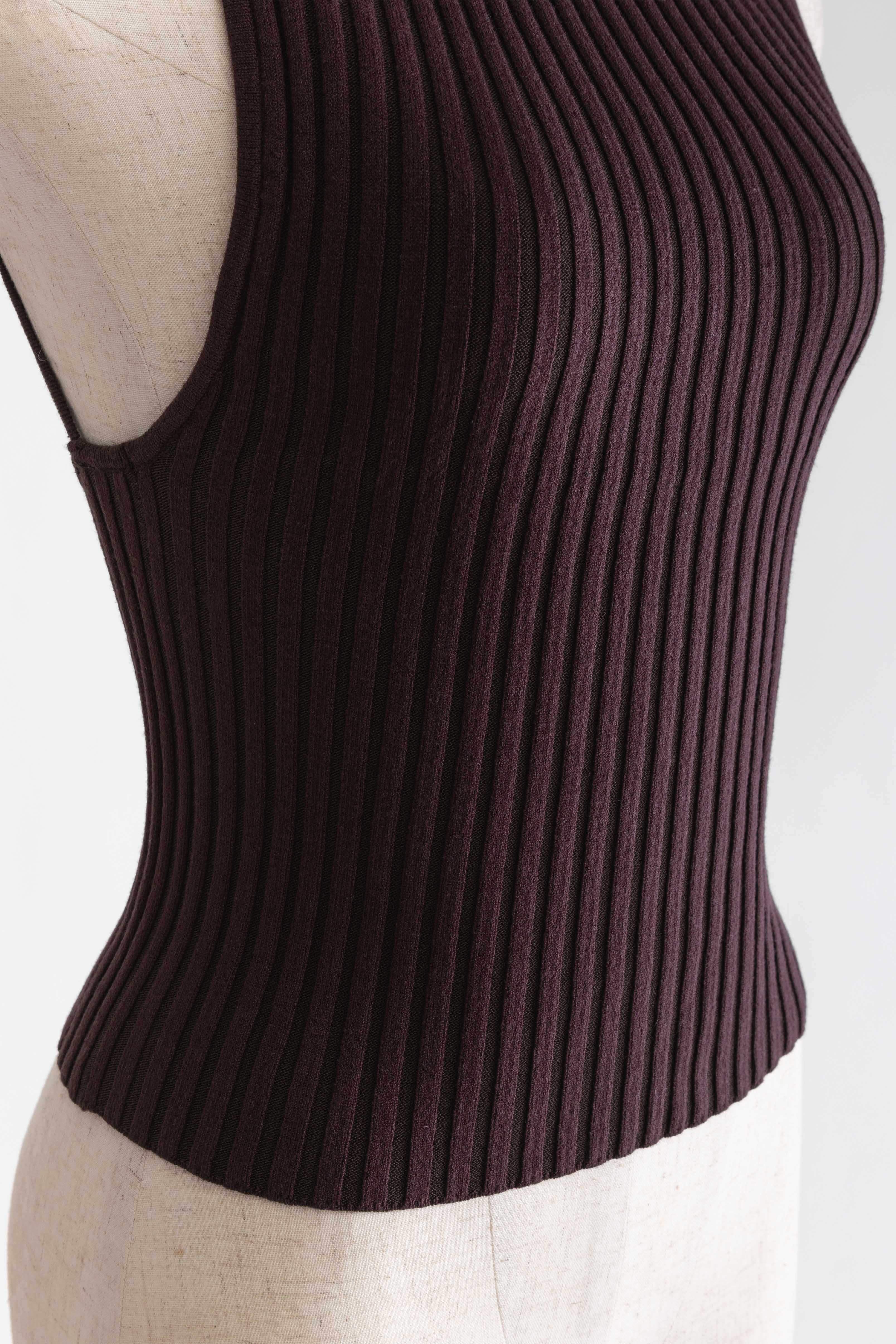 Rib Boat Knit Cami – EN NEUME