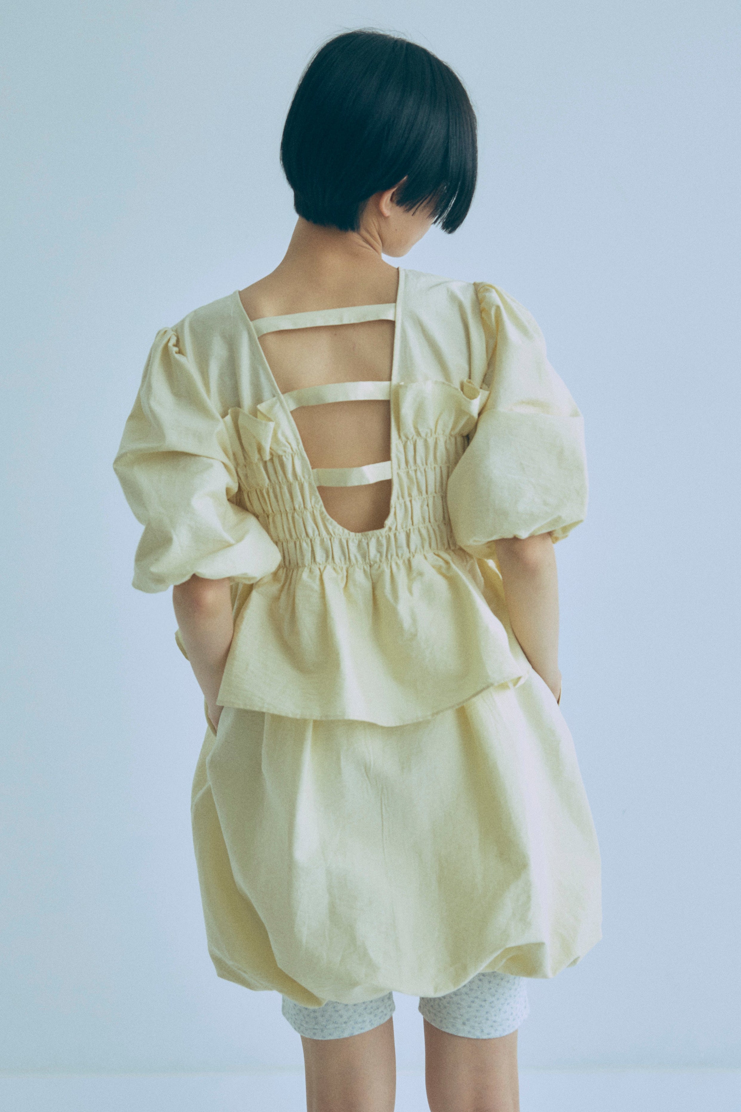 着用カラー:イエロー　着用サイズ:1　モデル身長:170cm