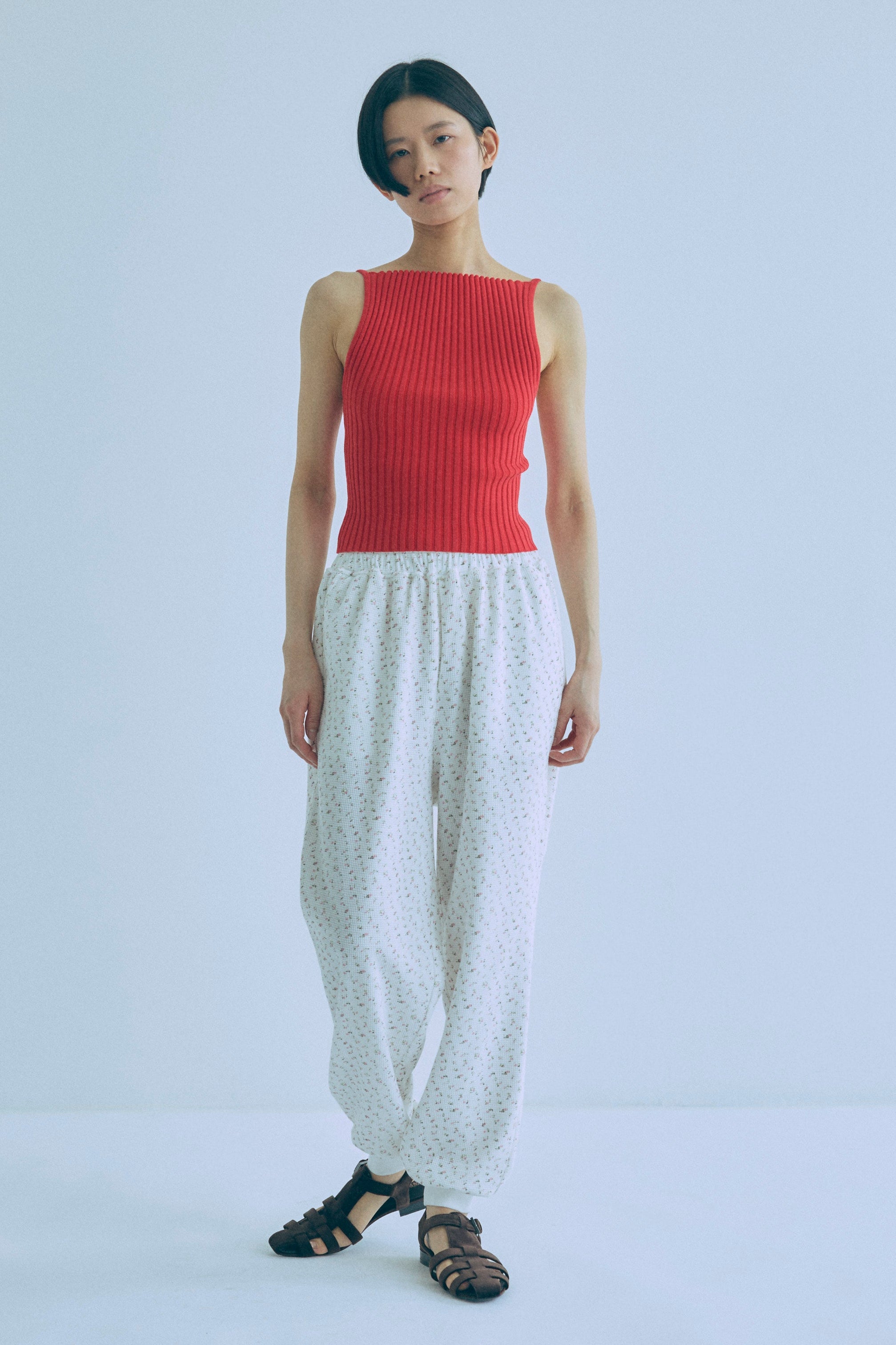 Rib Boat Knit Cami – EN NEUME