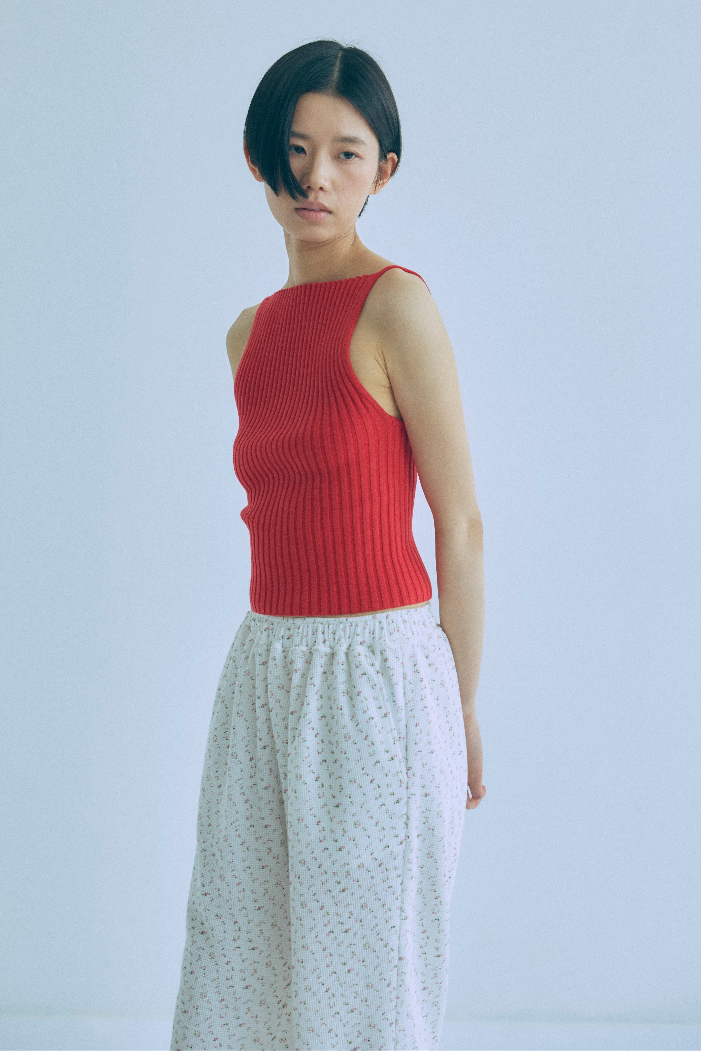 Rib Boat Knit Cami – EN NEUME