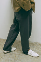 【Set Up】Slit Sweat Pants