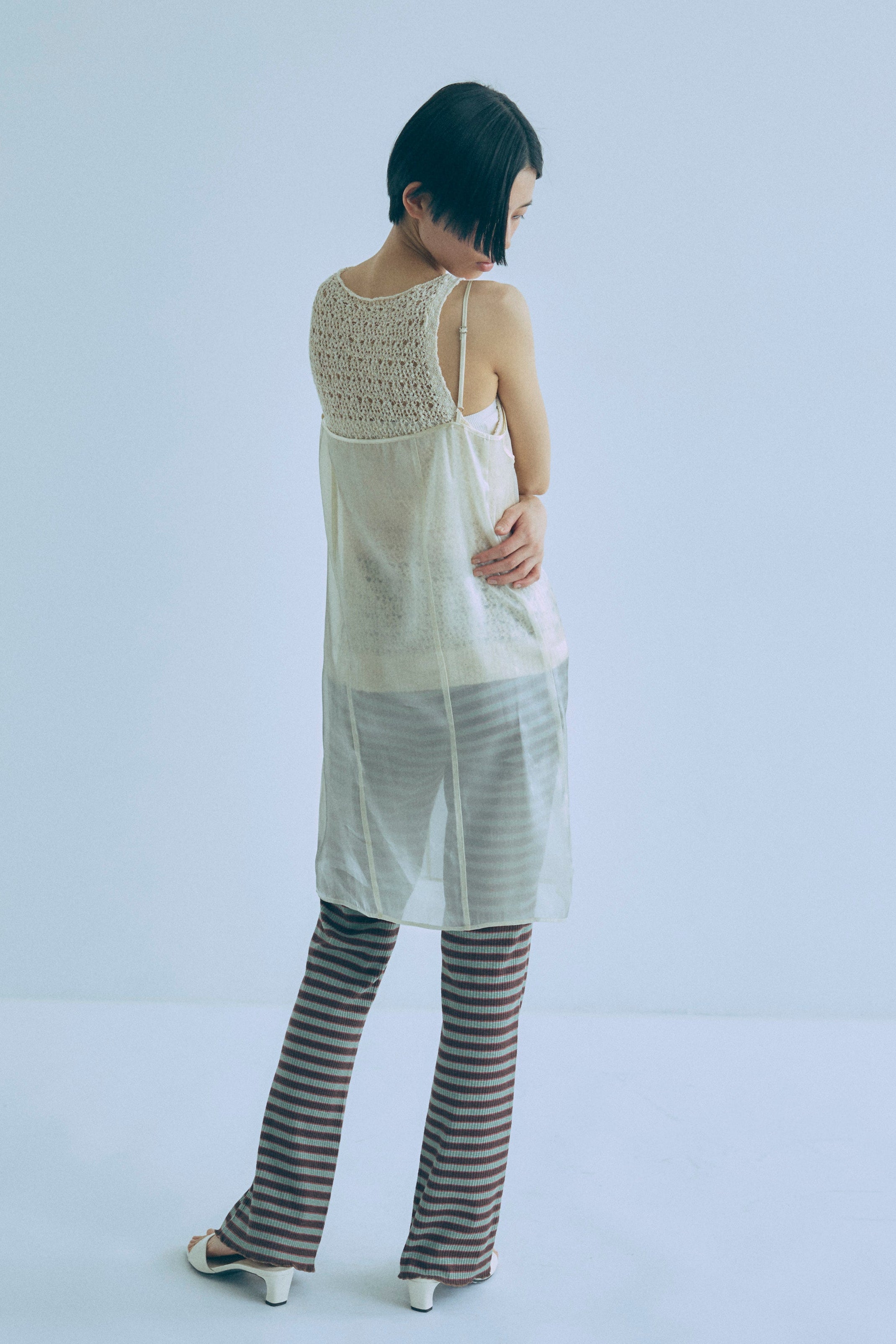 Sheer Layered Bustier Dress – EN NEUME