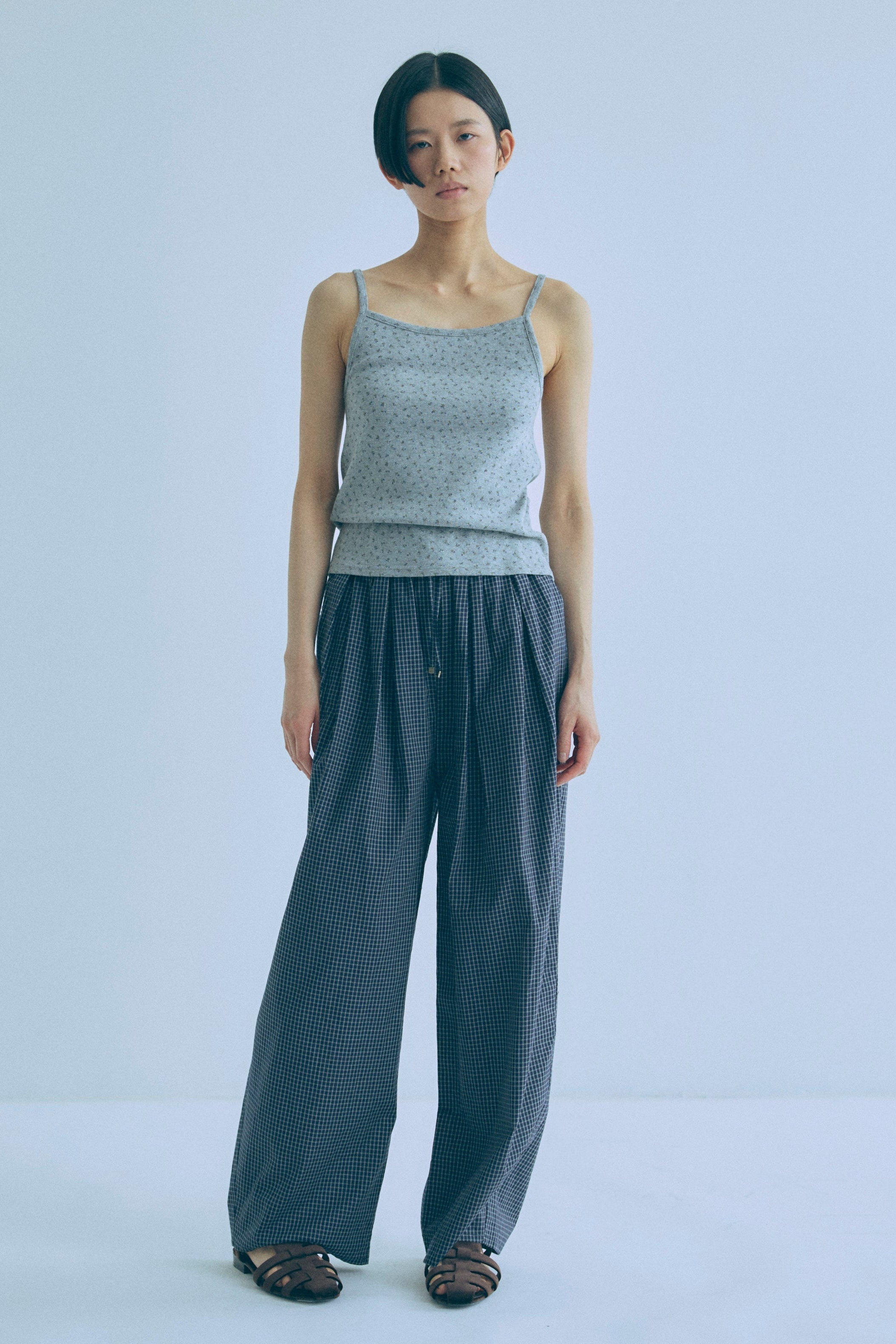 着用カラー:杢グレー モデル身長:170㎝