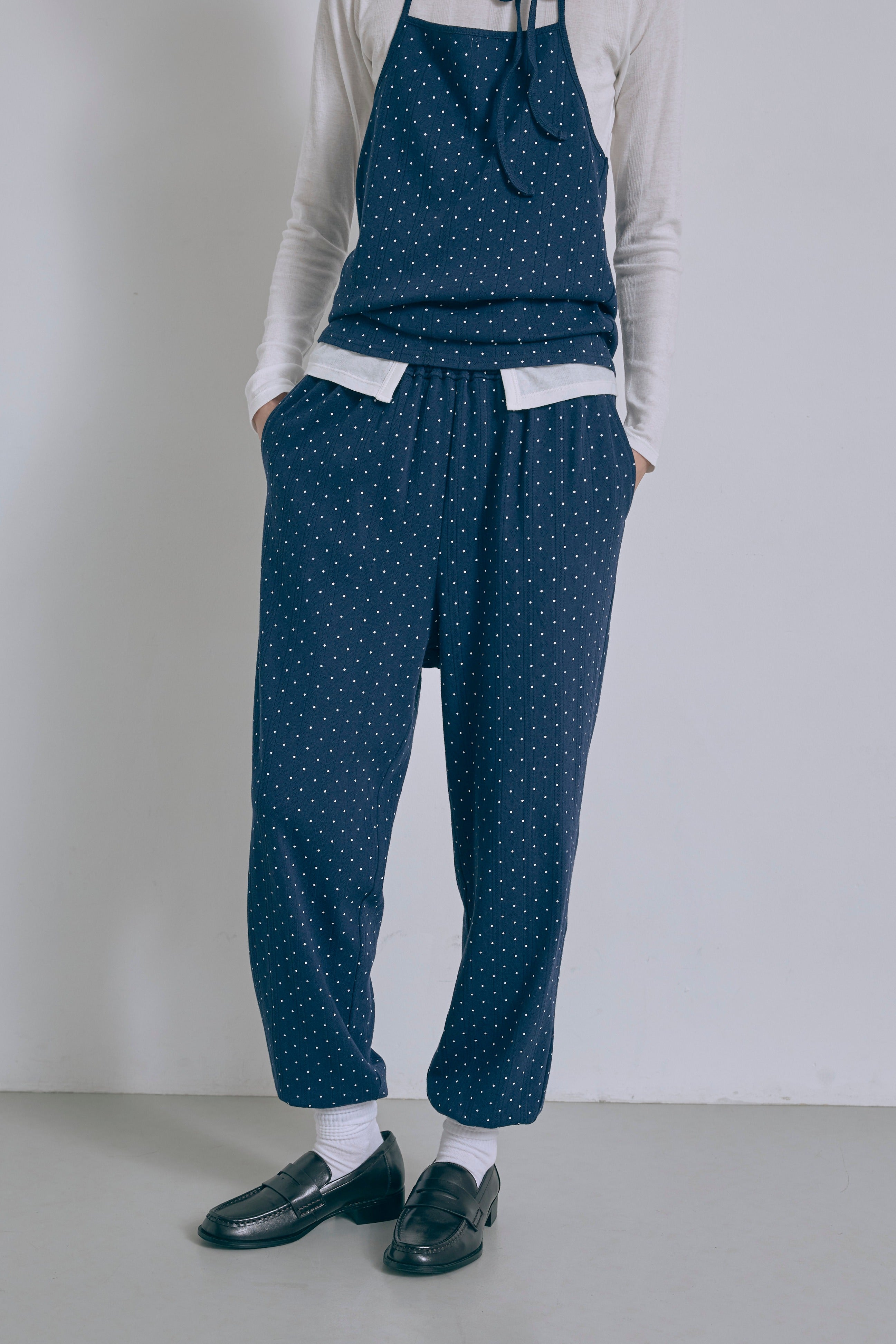 Powder Dot Jogger Pants