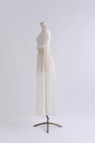 2Way Sheer Crinkled Skirt Dress