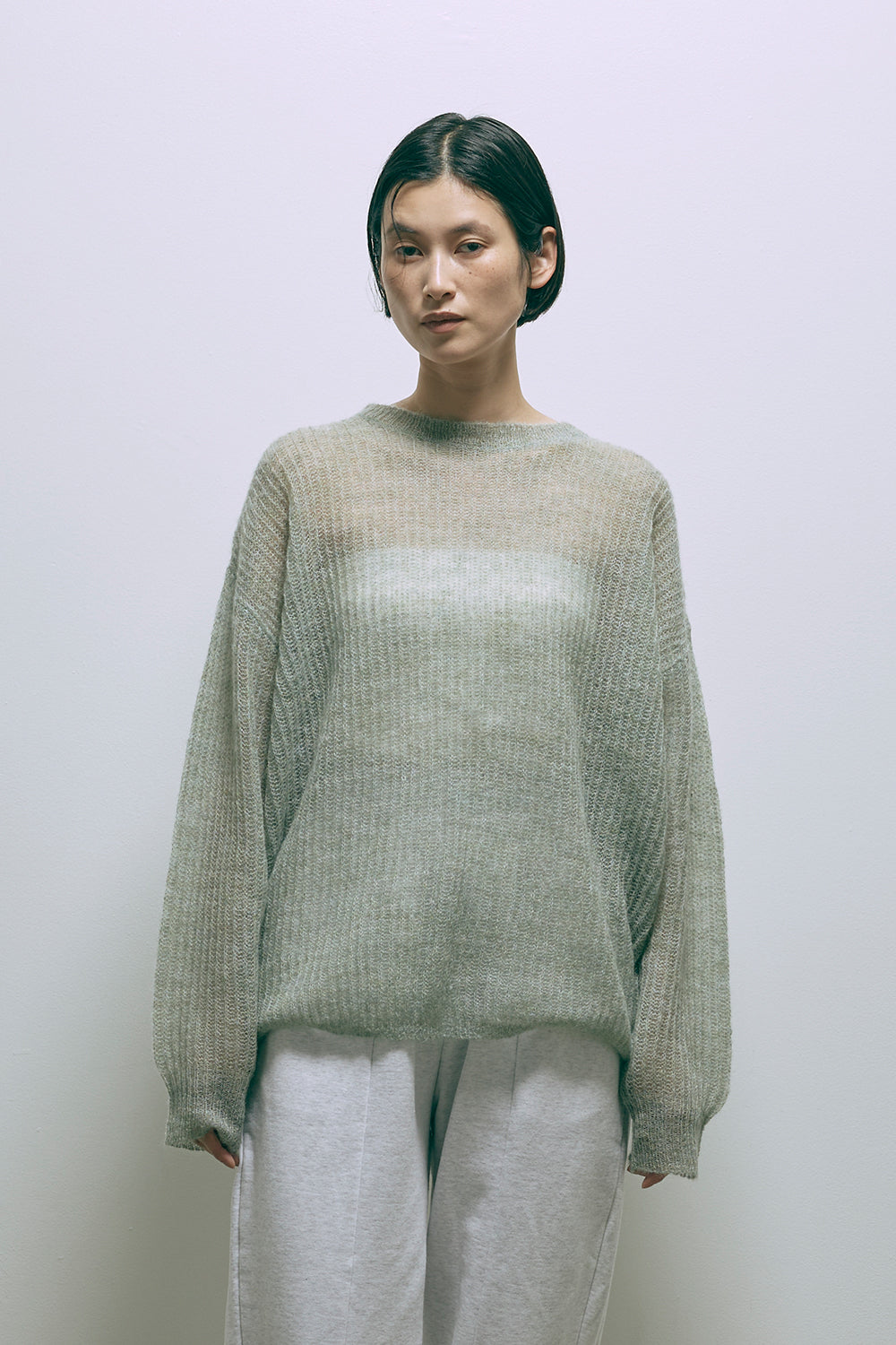 Sheer Mohair Knit