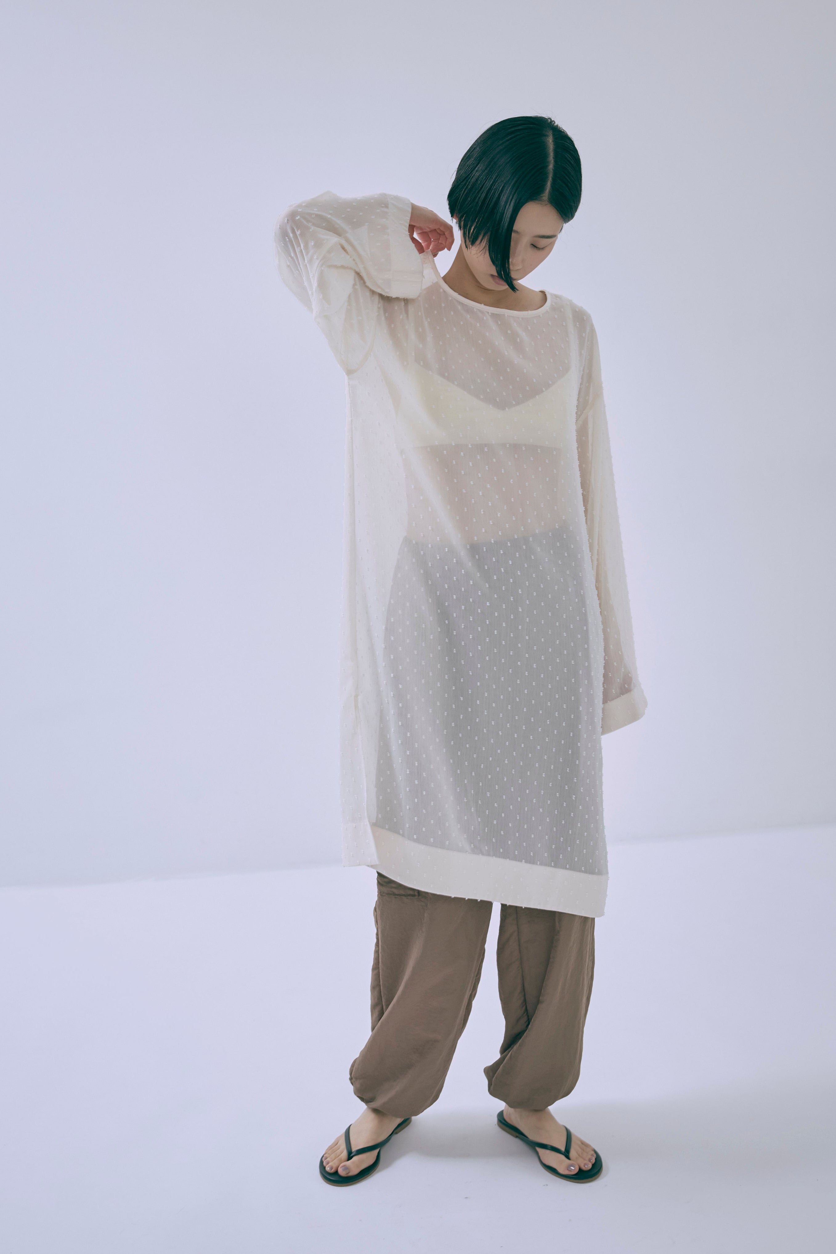 Sheer Dot Tunic