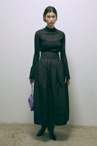 Cocoon Silhouette Skirt