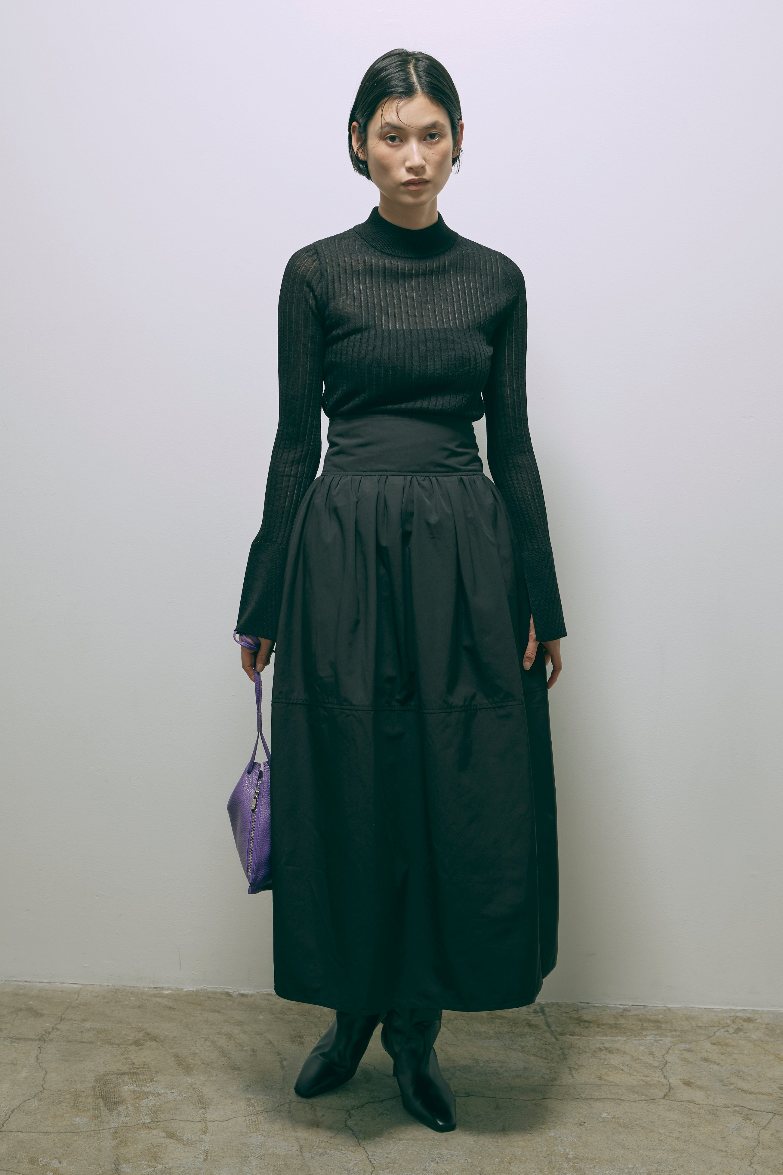 Cocoon Silhouette Skirt