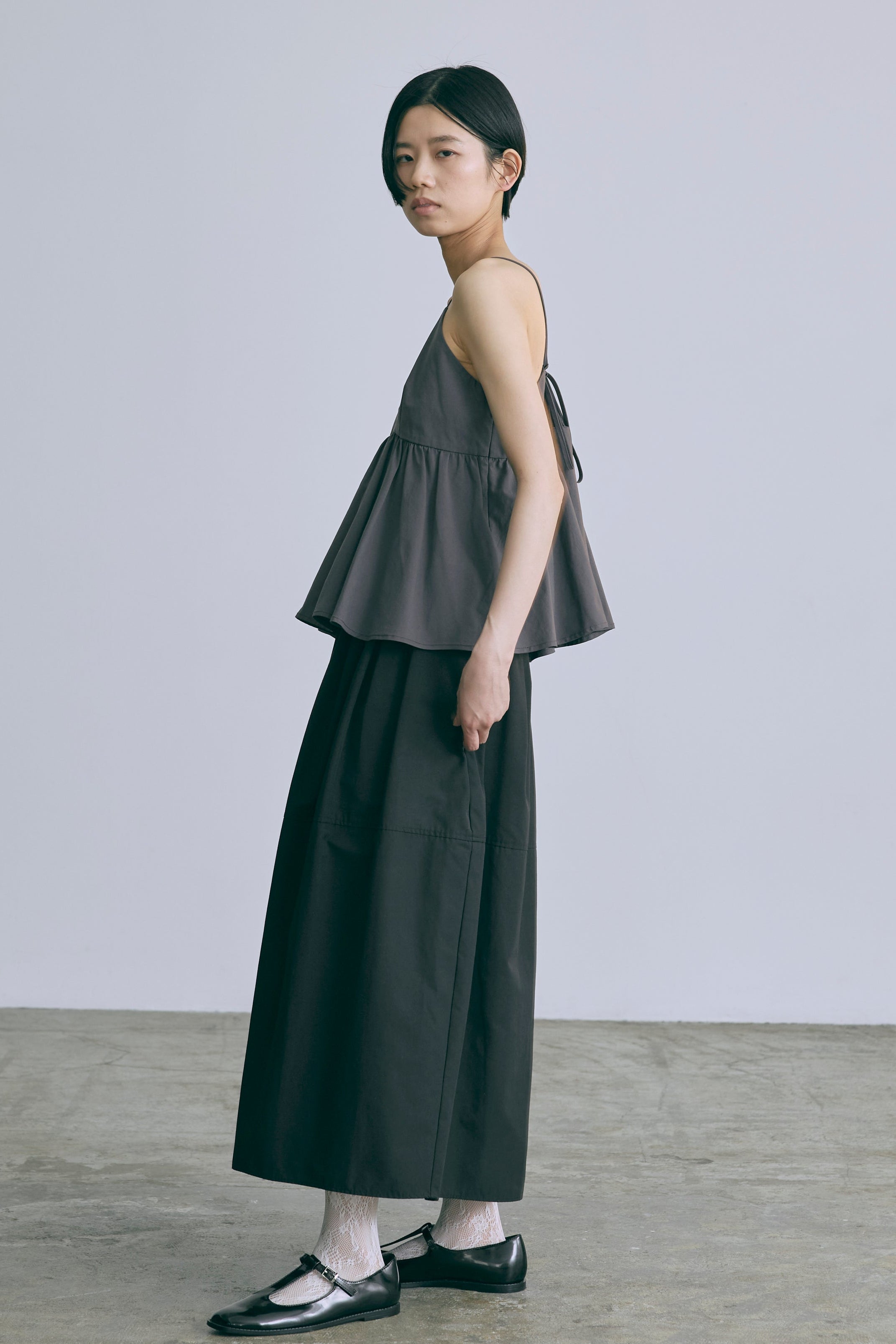 Cocoon Silhouette Skirt