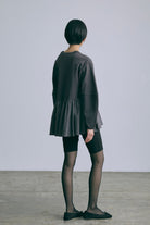 Bonding Peplum Top