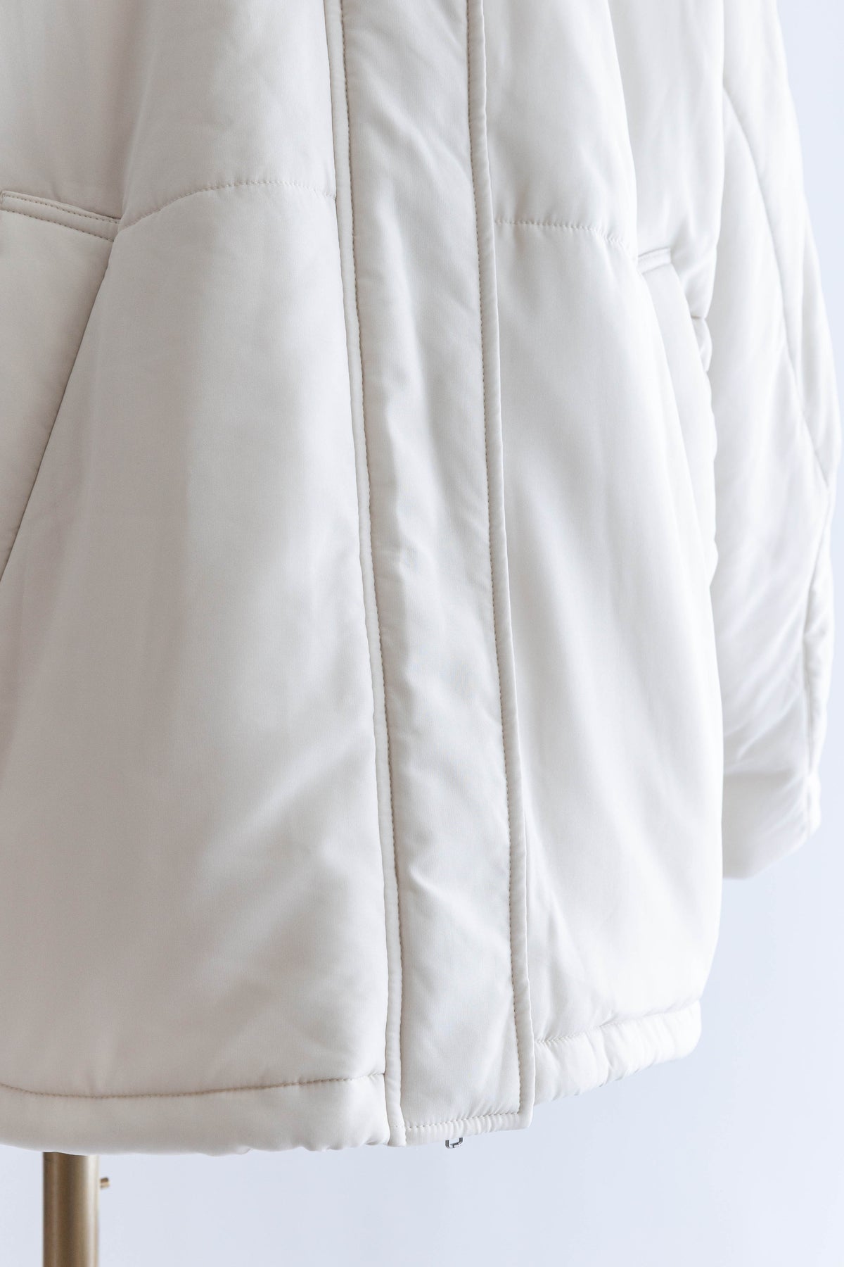 Dolman Sleeve Padded Jacket アイボリー