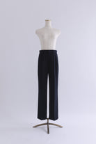 【Set Up】Tapered Trousers ネイビー