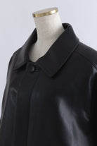 Faux Leather Over Jacket