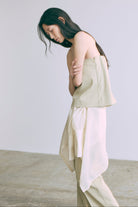 Long Cuff Sheer Blouse