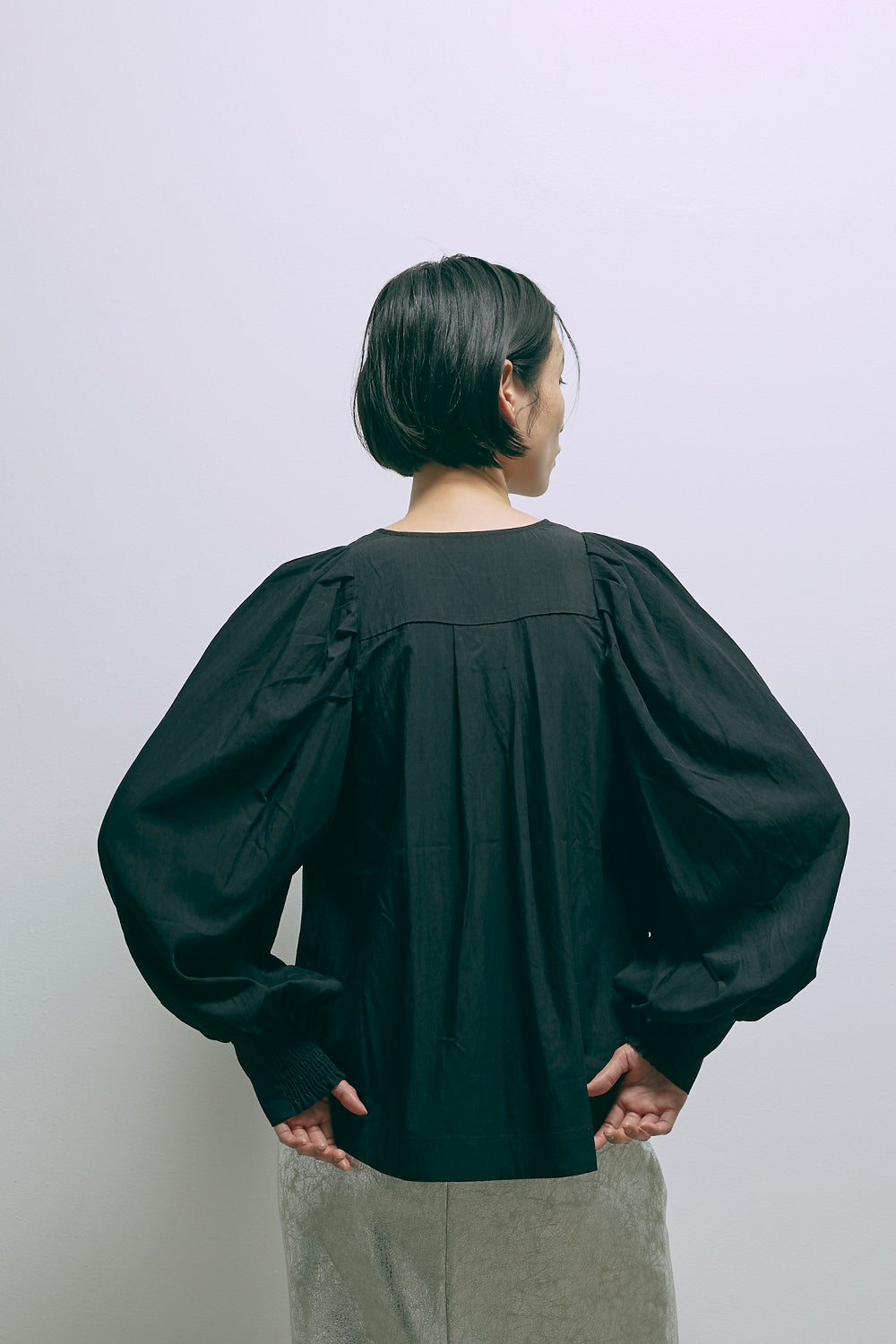 Gathered Volume Blouse