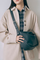 Light Leather Gather 2Way Sholder Bag