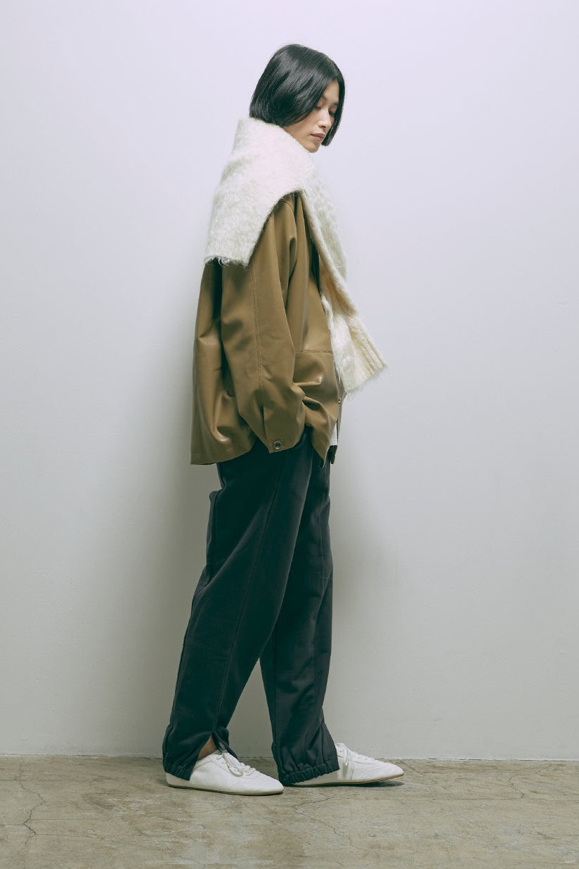 【Set Up】Slit Sweat Pants