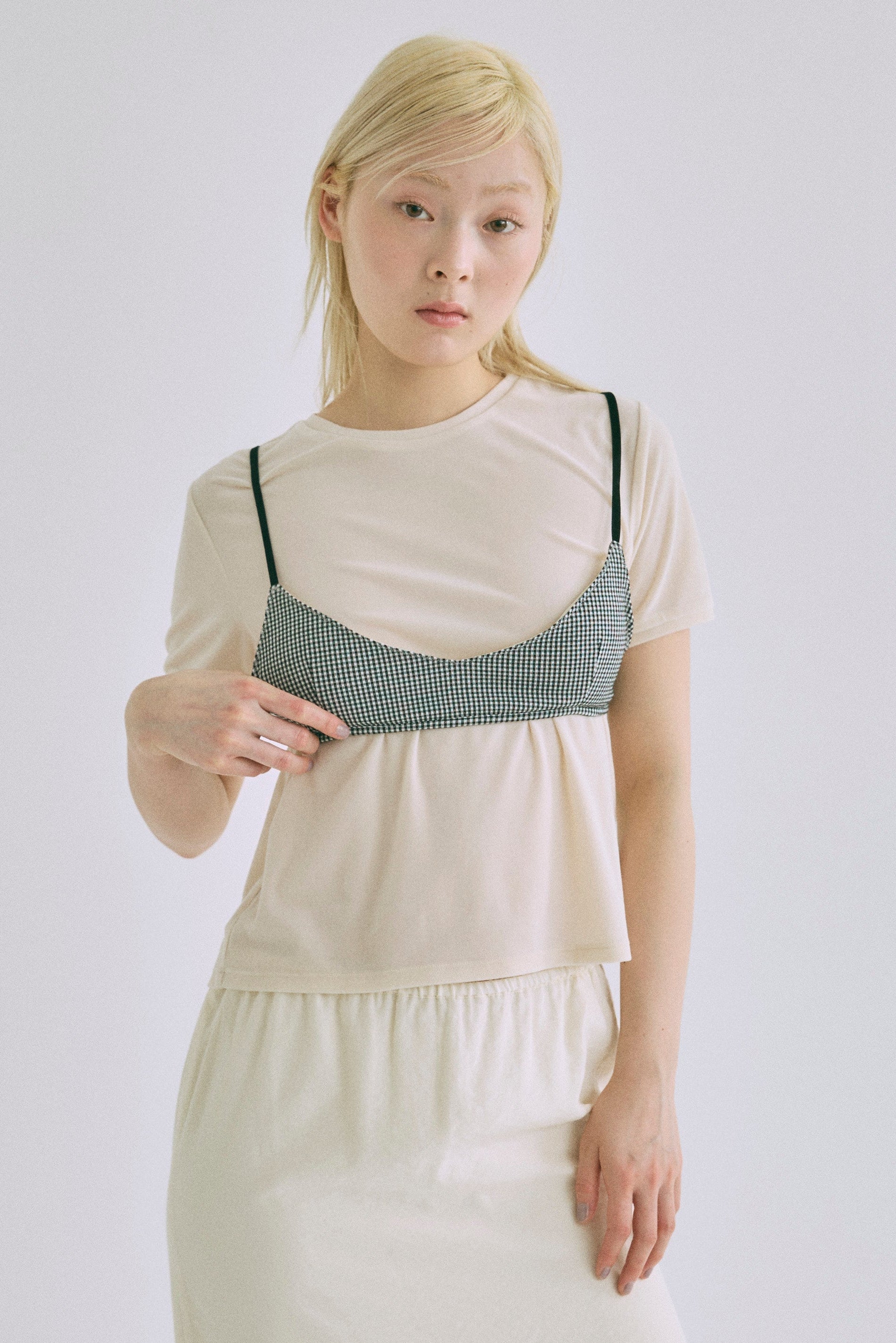 Gingham Check Bra Top – EN NEUME