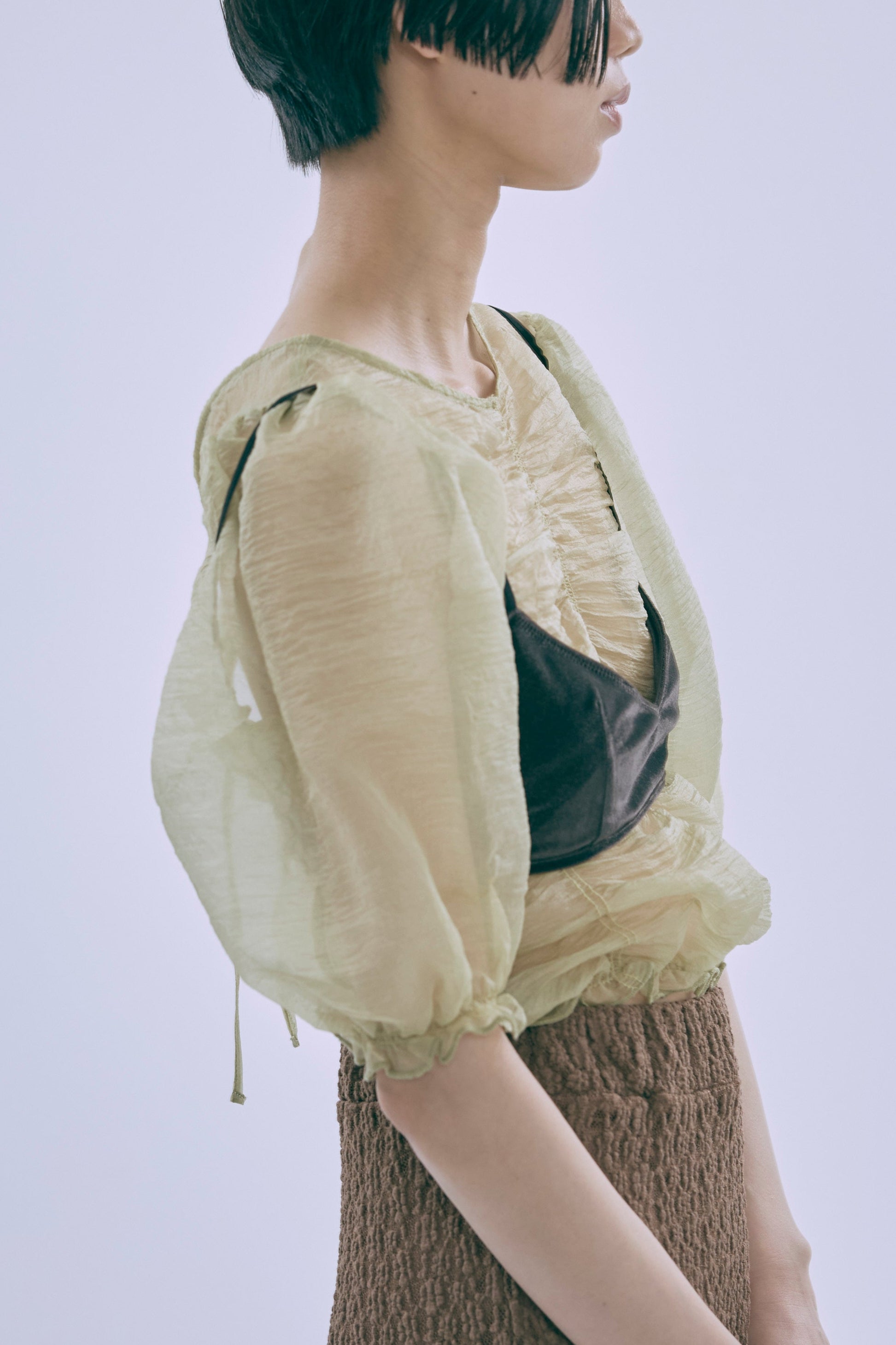 Sheer Crinkled Top – EN NEUME