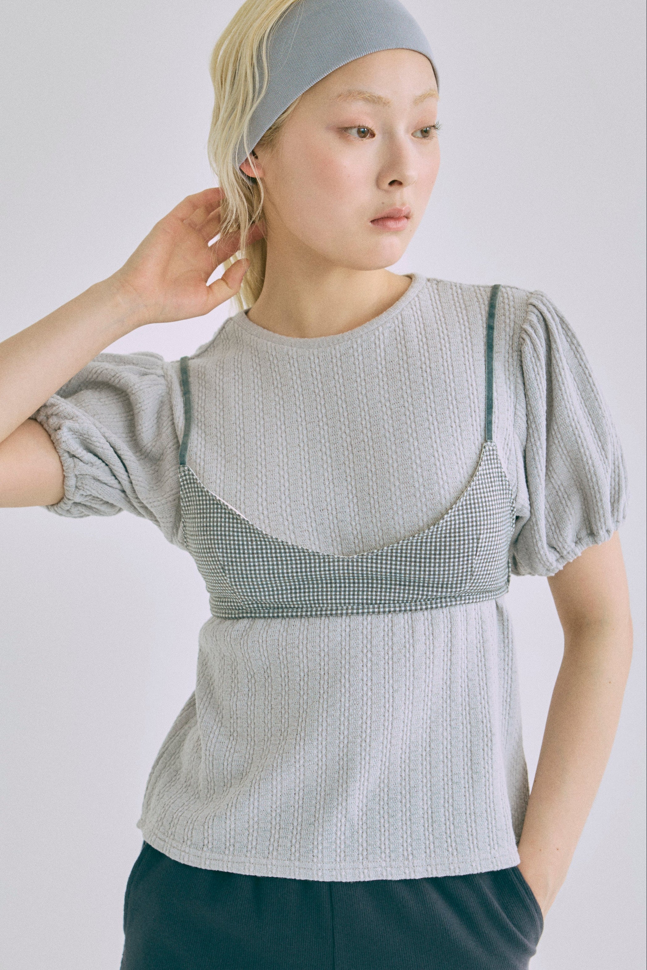 Gingham Check Bra Top – EN NEUME