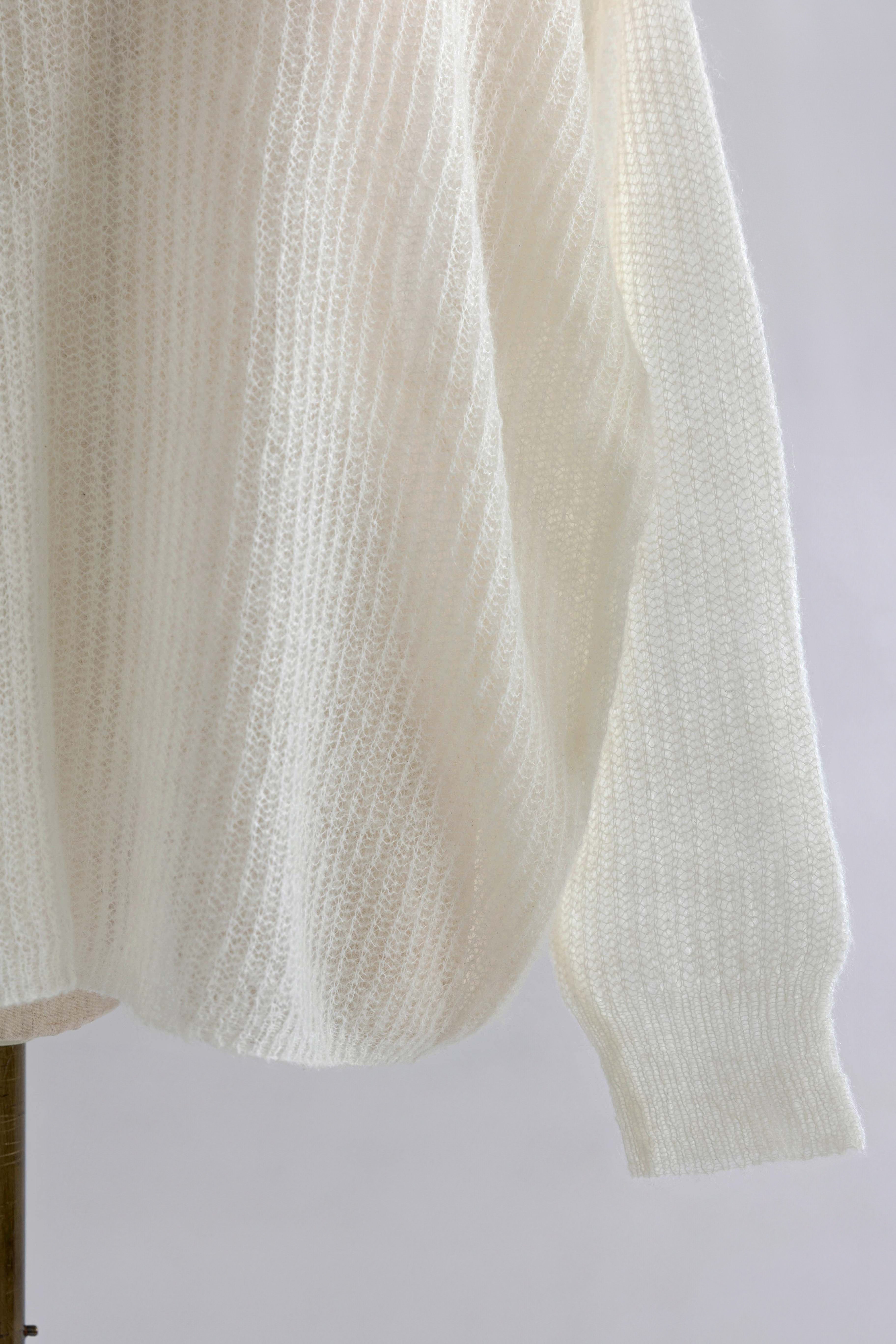 Sheer Mohair Knit