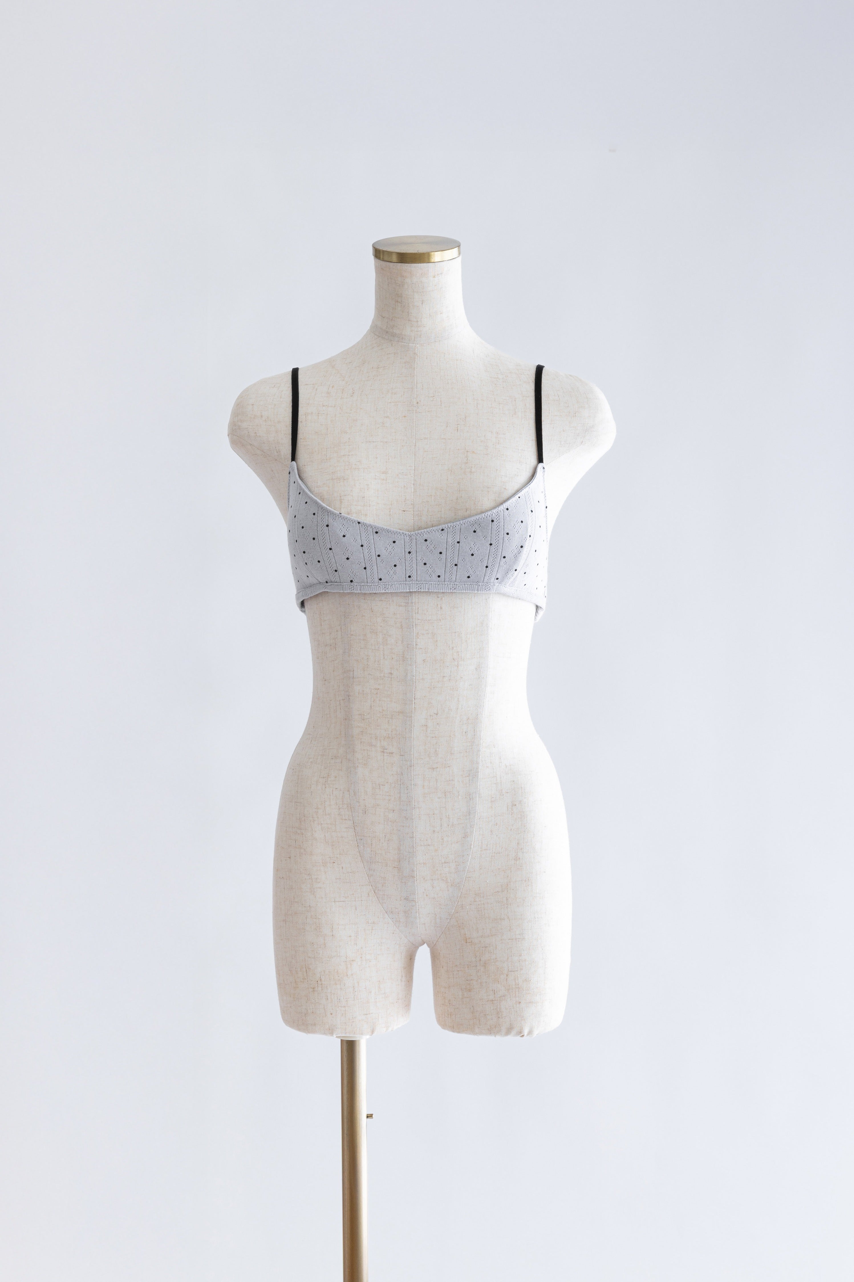 Petit Dot Bra Top ブルー