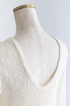 Mesh Lace Open Back Top