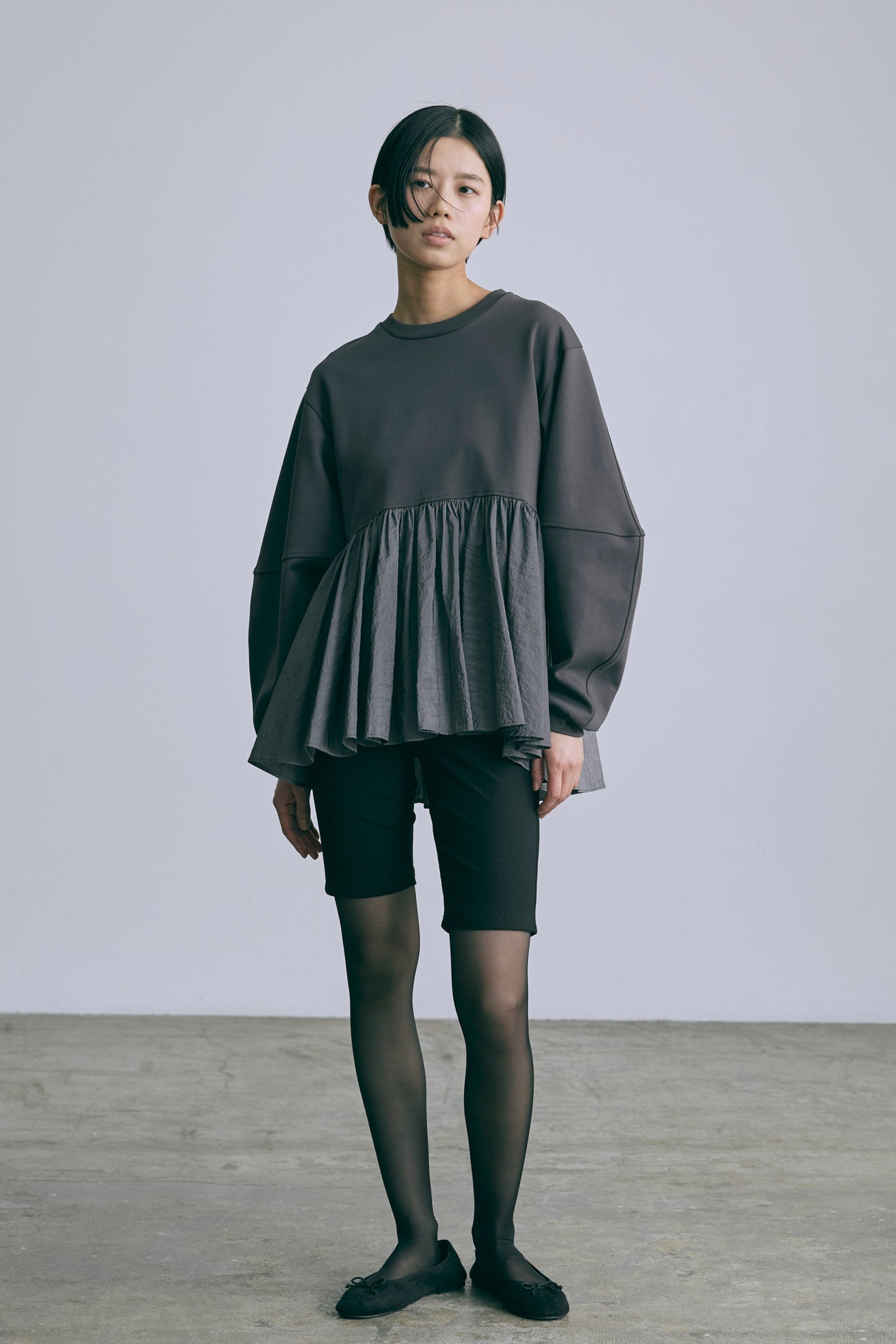 Bonding Peplum Top