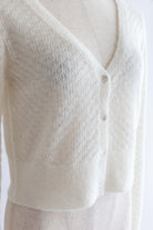 Cloud Touch Knit Cardigan オフホワイト
