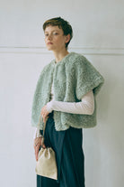 Short Sleeve Fur Jacket