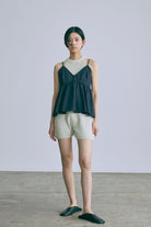 Gathered Layered Camisole