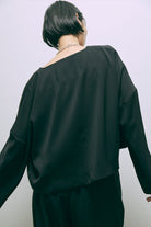 Dropped Shoulder Soft Jacket Set Up