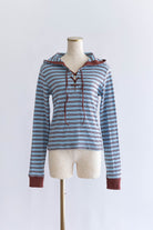 【Miller】Prib Henley Hoodie ブルー