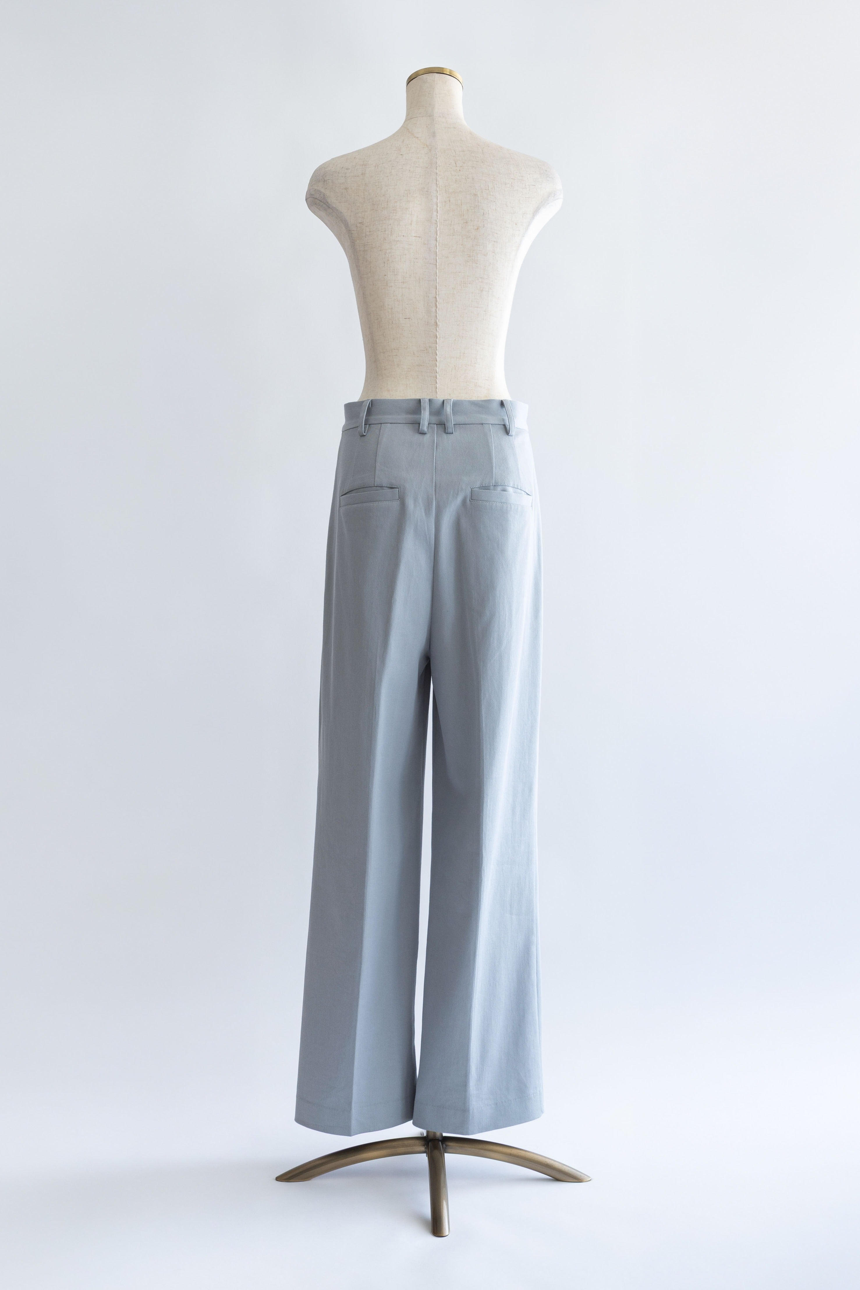 Wide Tuck Pants