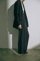 【Set Up】Semi-Wide Trousers