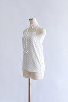 Powder Dot Halter Cami