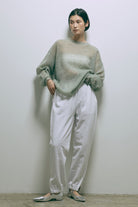 【Set Up】Slit Sweat Pants