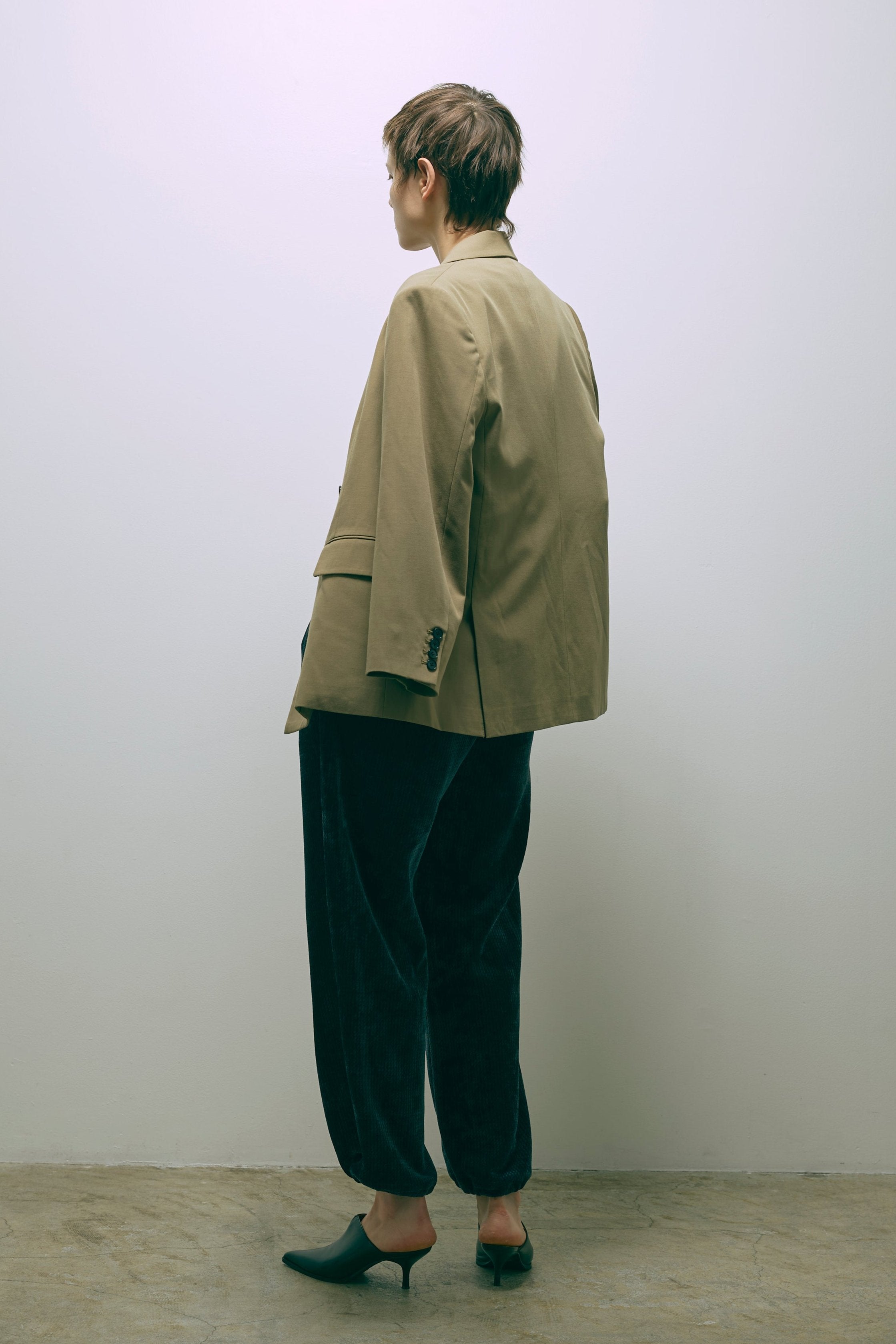 Textured Easy Pants