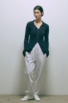 【Set Up】Slit Sweat Pants