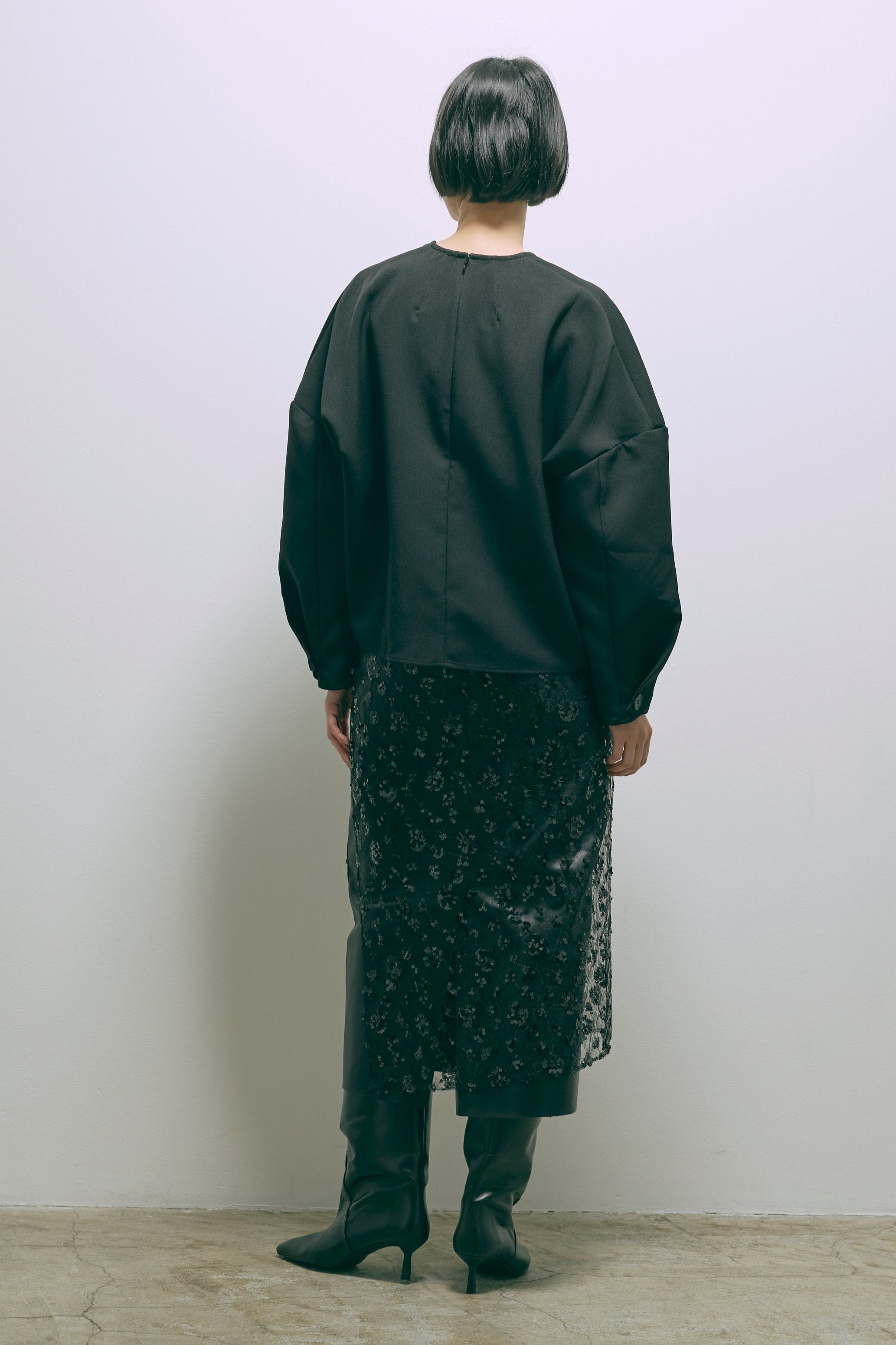 Sequin Layered Skirt