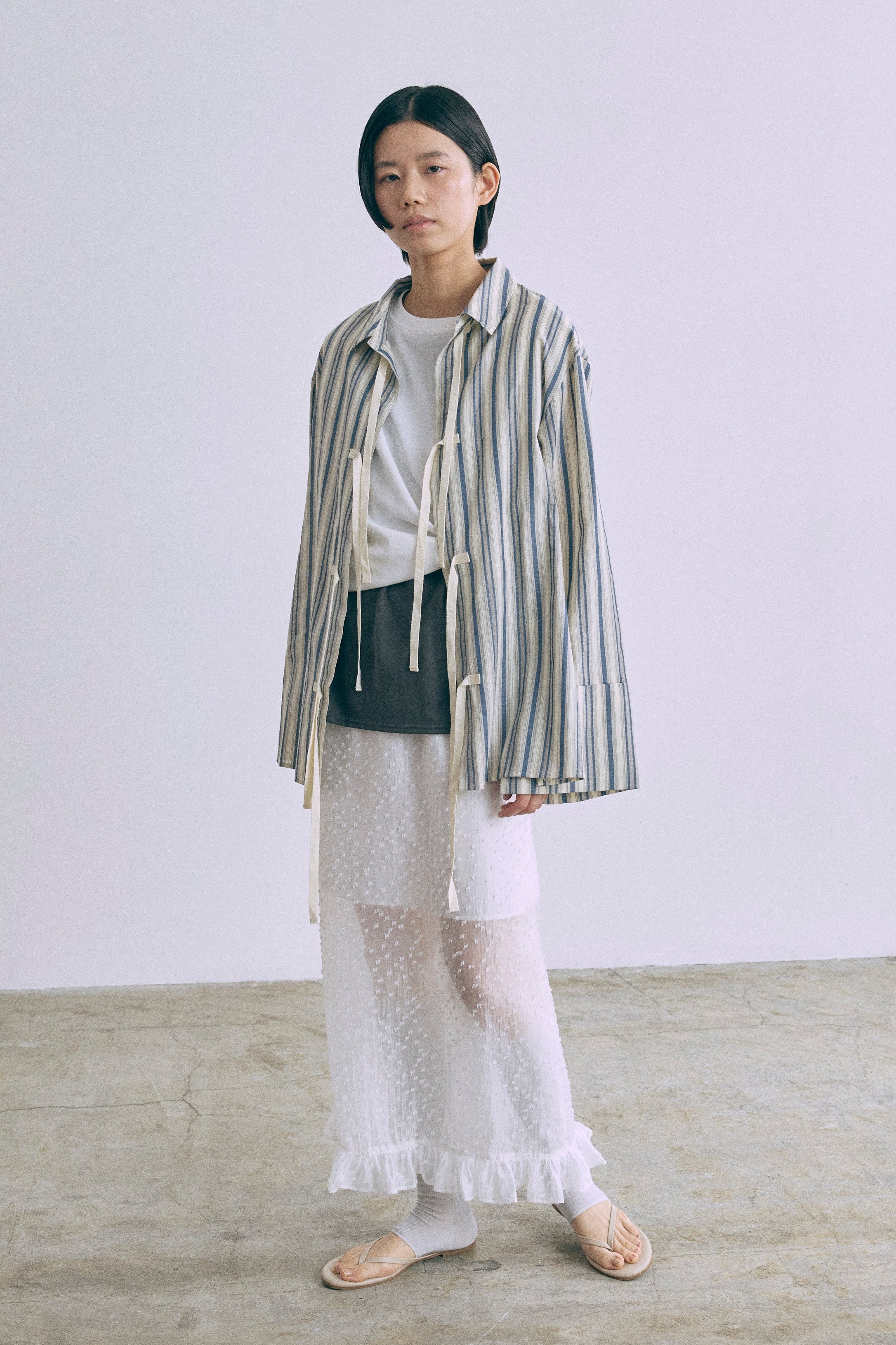 Sheer Dot Layered Skirt – EN NEUME