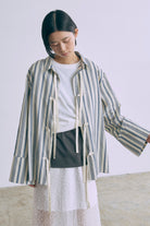 着用カラー:ネイビー  モデル身長:170㎝
