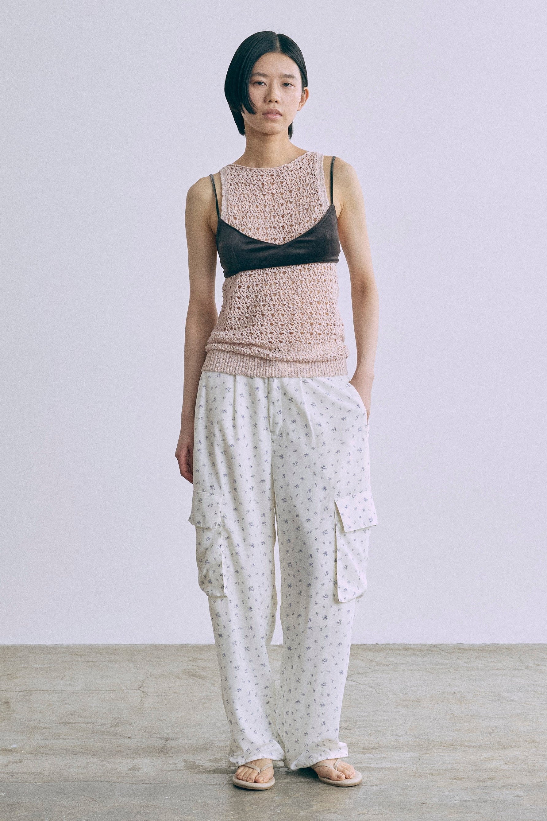 着用カラー:ブラウン  モデル身長:170㎝