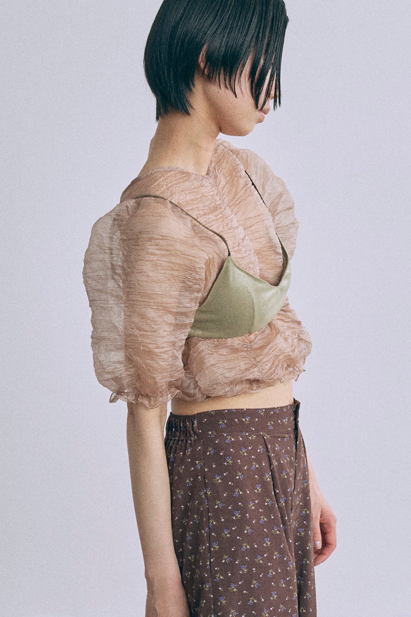 Sheer Crinkled Top – EN NEUME