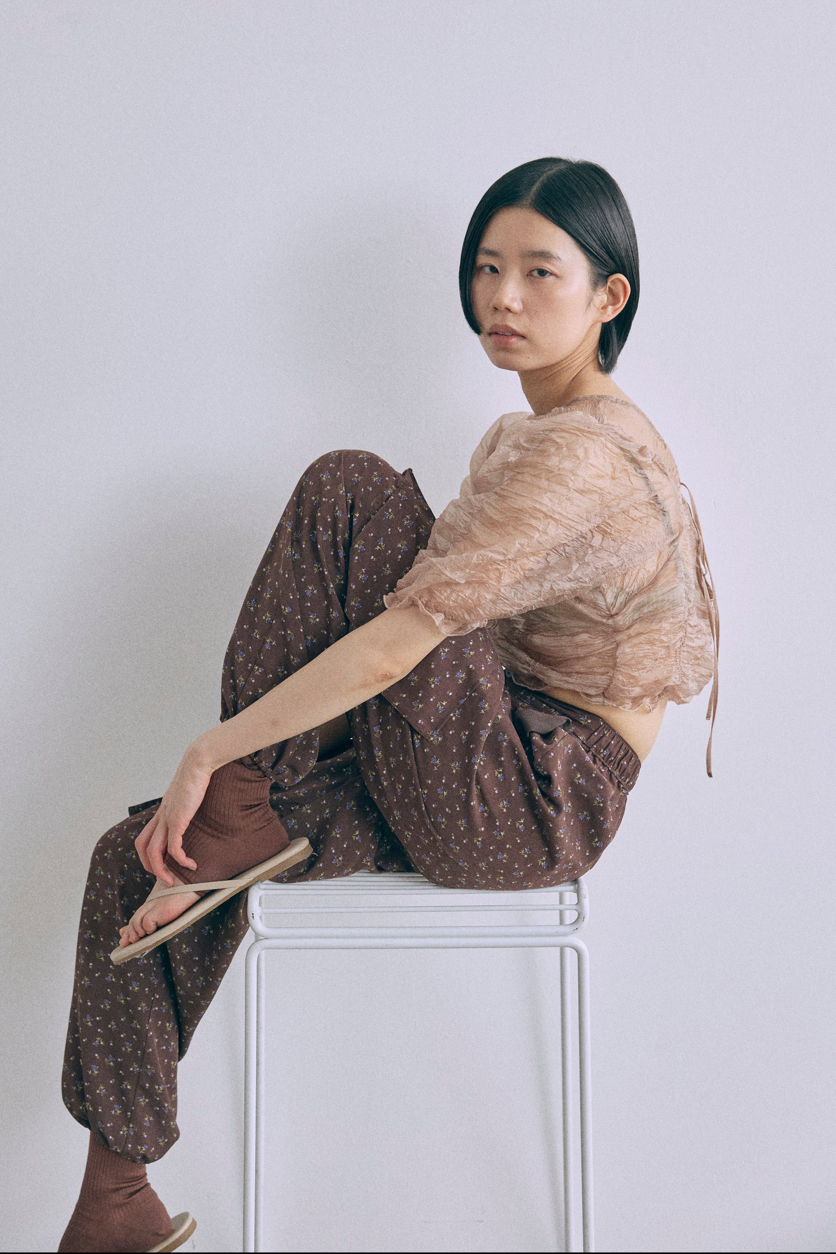 着用カラー:ブラウン　着用サイズ:1　モデル身長:170cm