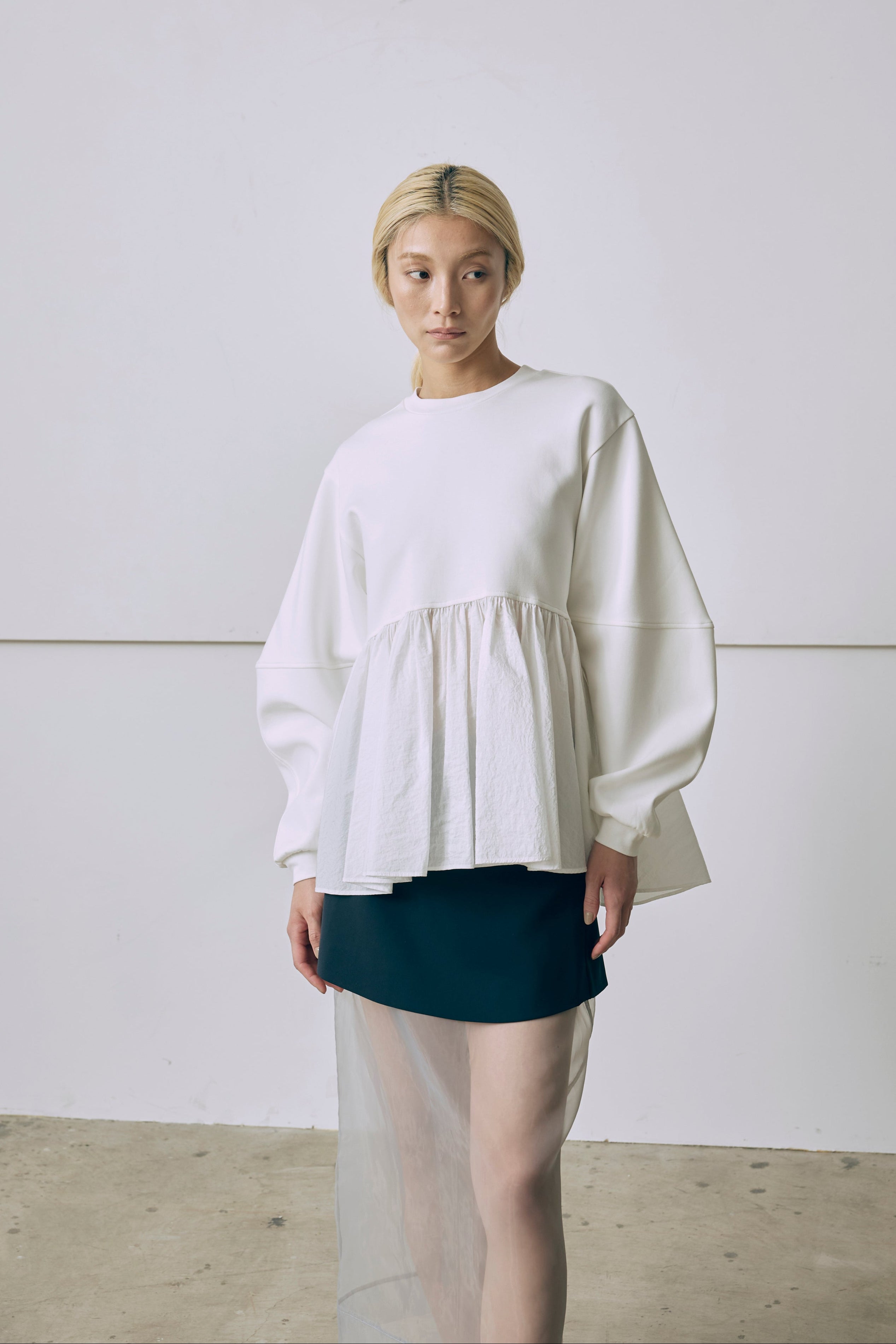Bonding Peplum Top