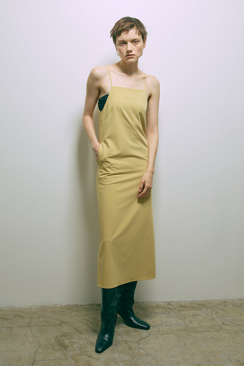 Back Design Tight Cami Dress