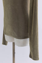 Flocked Tulle Back Open Top