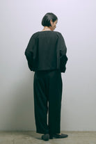 Dropped Shoulder Soft Jacket Set Up